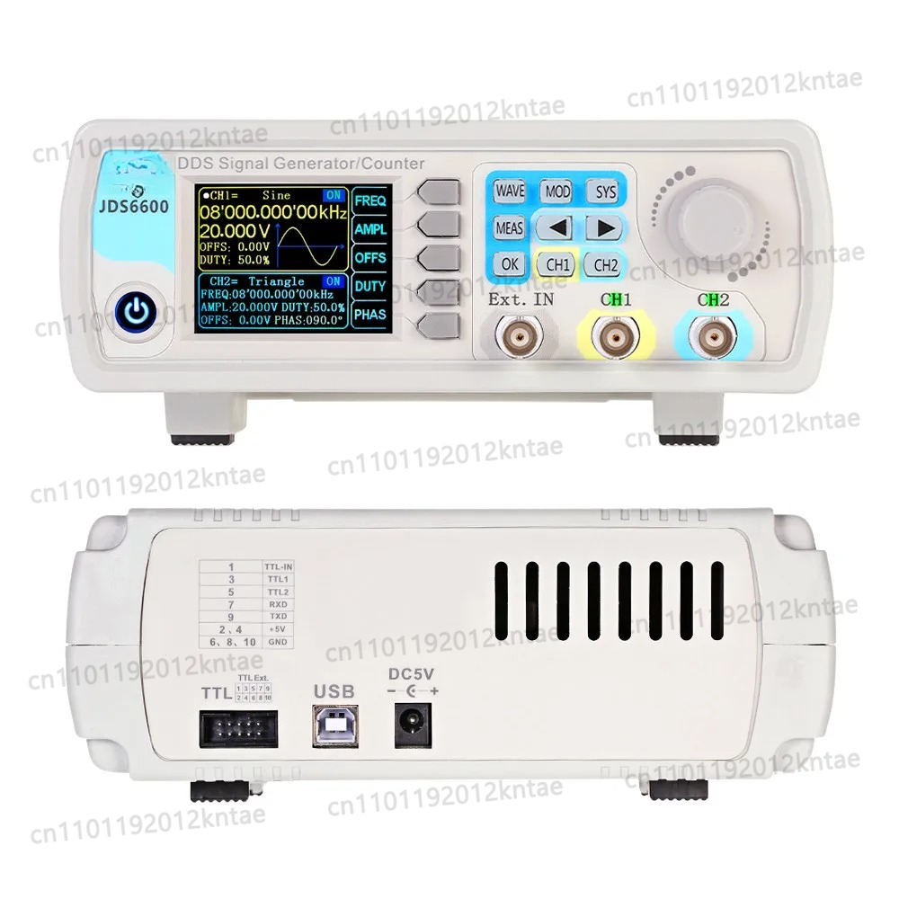 JDS6600 15/30/40/50/60MHz DDS  - Dual Channel Arbitrary Waveform Function Generator 60Mhz review and price