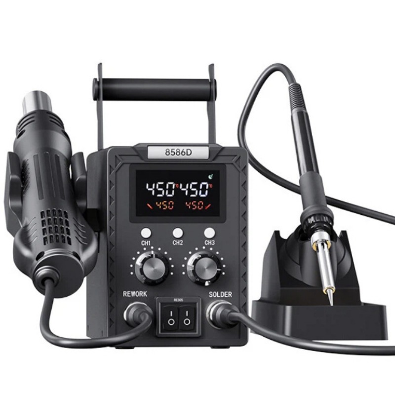 K8586D 2 in 1 Soldering Rework - Smd Rework Station Hot Air Soldering 2 In 1 review and price