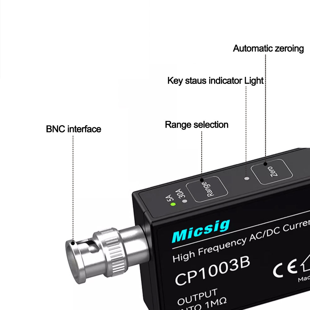 Micsig High Frequency AC/DC Cu - Current Probe Ac Dc 50Mhz Oscilloscope review and price