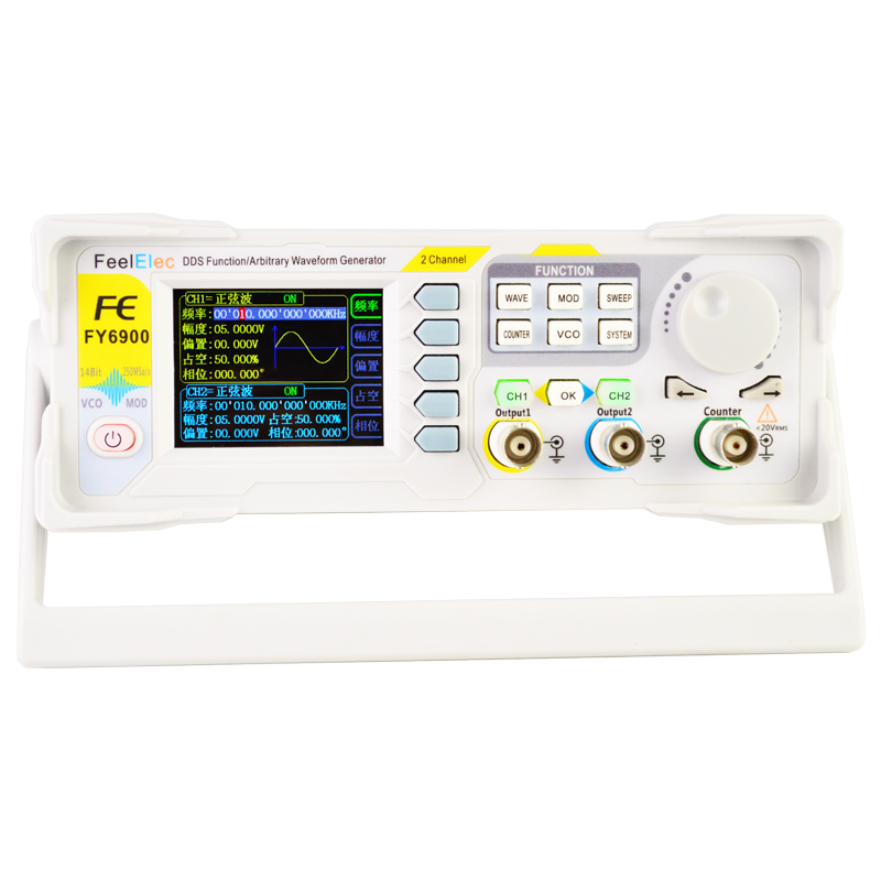 New FY6900 60MHz Dual Channel  - Dual Channel Arbitrary Waveform Function Generator 60Mhz review and price