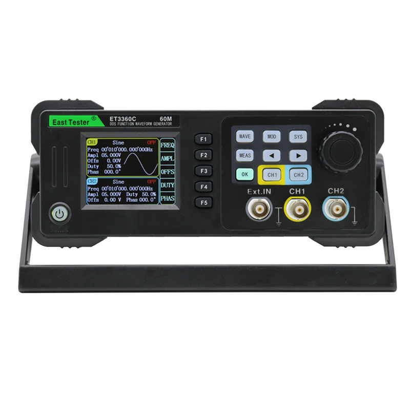 East Tester ET3320C ET3340C ET - Dual Channel Arbitrary Waveform Function Generator 60Mhz review and price