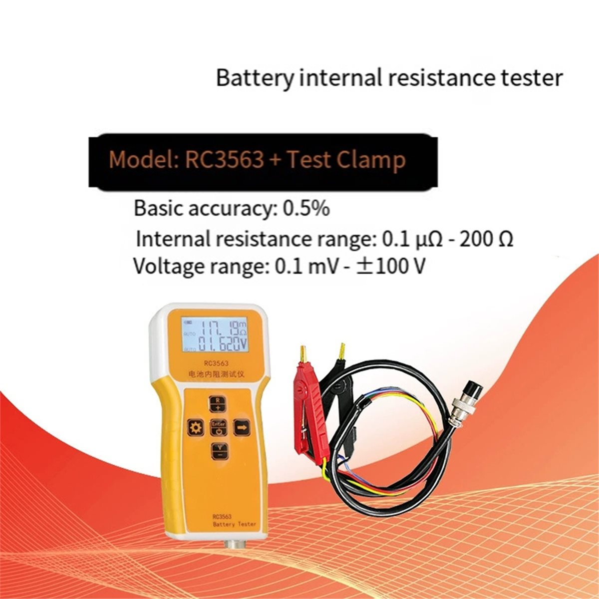 RC3563 High- Internal Resistan - Battery Internal Resistance Tester Four Wire review and price